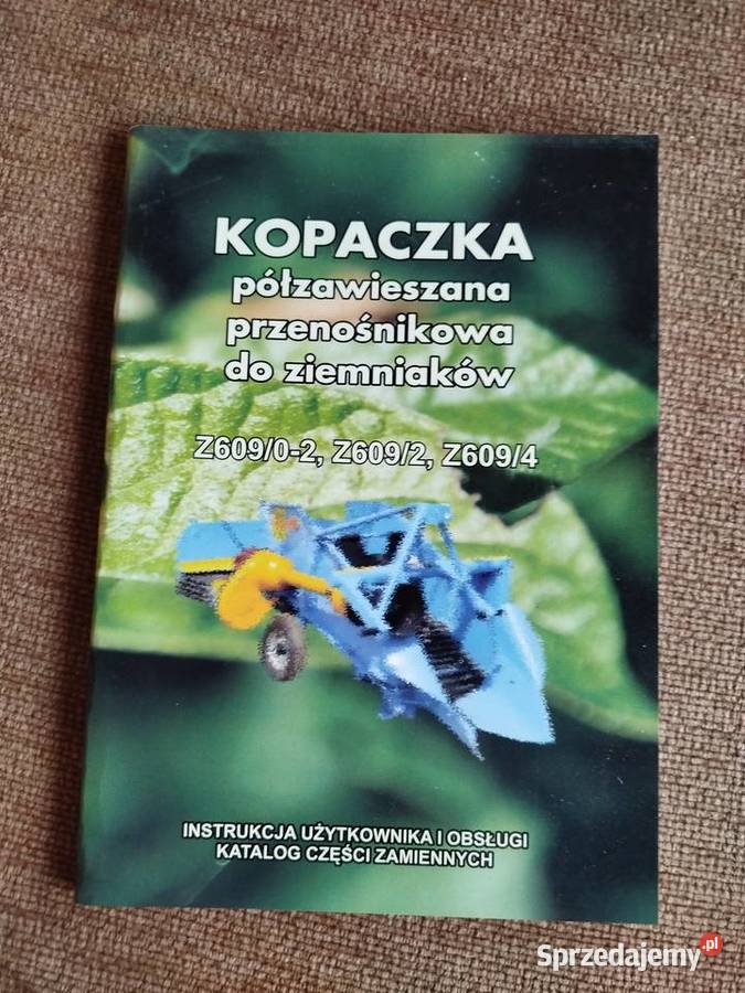 Instrukcja obsługi kopaczka do ziemniaków Z60902