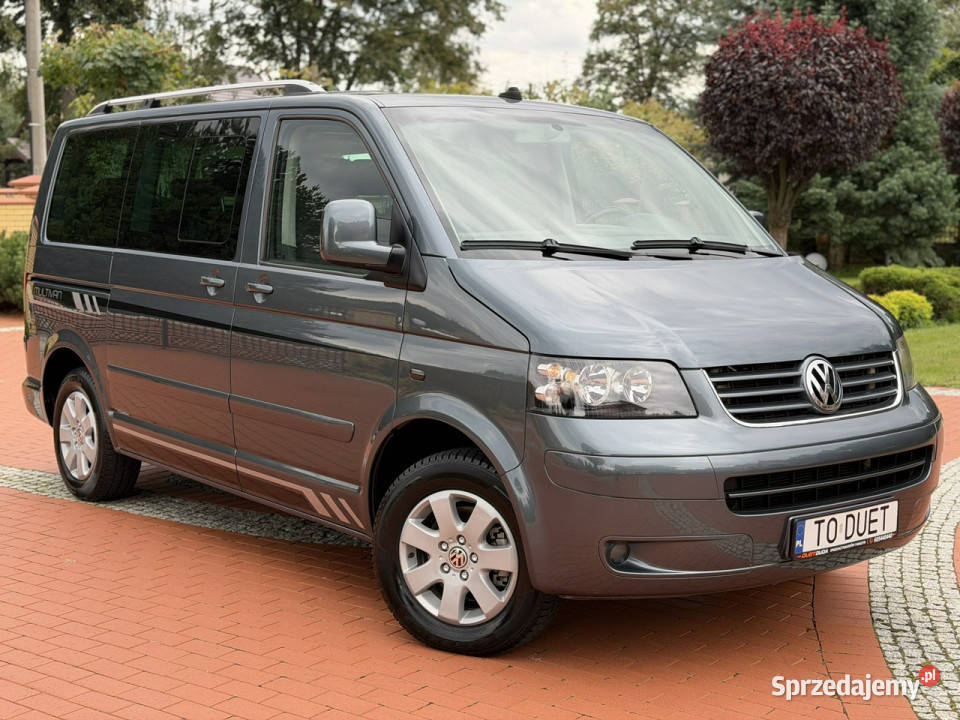 Volkswagen Multivan 25 TDI 174 T5 Hak Webasto centralny zamek Samochody osobowe Widełki