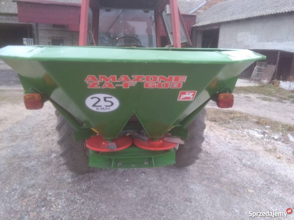 Amazone ZAF603 hydraulika rozsiew 1215m Rozsiewacze nawozów Kutno