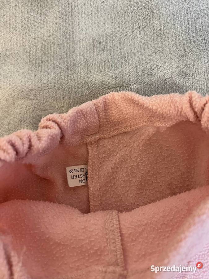 Zestaw komplet różowy sweter spodnie