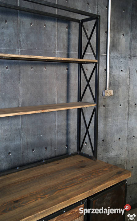 Szafka komoda loftowa OLD TOWN 140cm Wrocław sprzedam