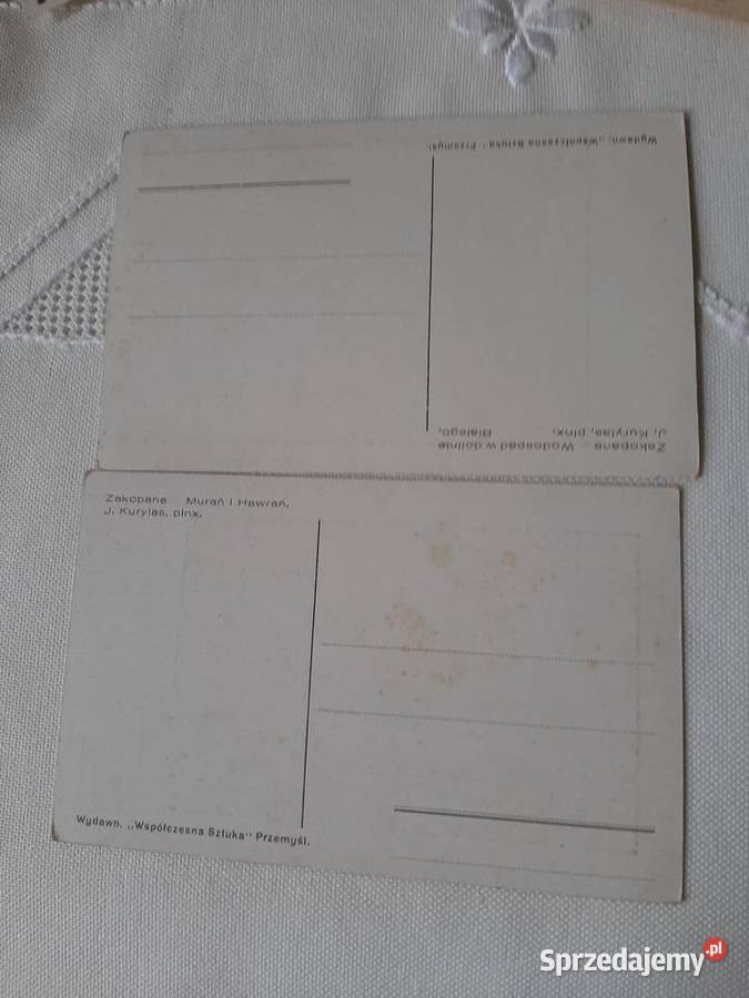 Zakopane dwie pocztowki Kłodzko