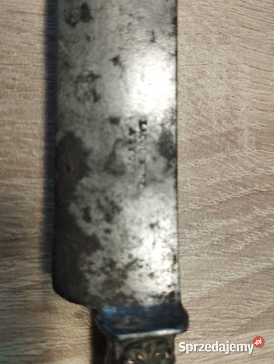 Nóż kuchenny stary Napoleon III Francja Bogdaniec