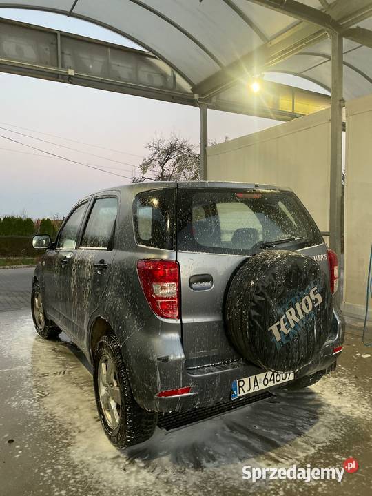 Daihatsu Terios 15 4x4 2006 Rok produkcji 2006 podkarpackie Widna Góra sprzedam