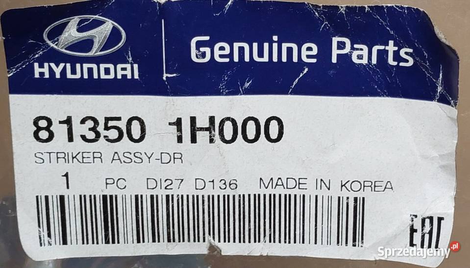 RYGIEL DRZWI HYUNDAI SONATA KIA SPORTAGE Mielęcin