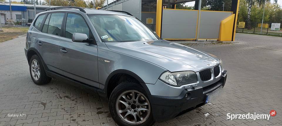 OkazjaBMW X3 2004r 20D 150 4x4 DobryStan Klima diesel Wałcz sprzedam