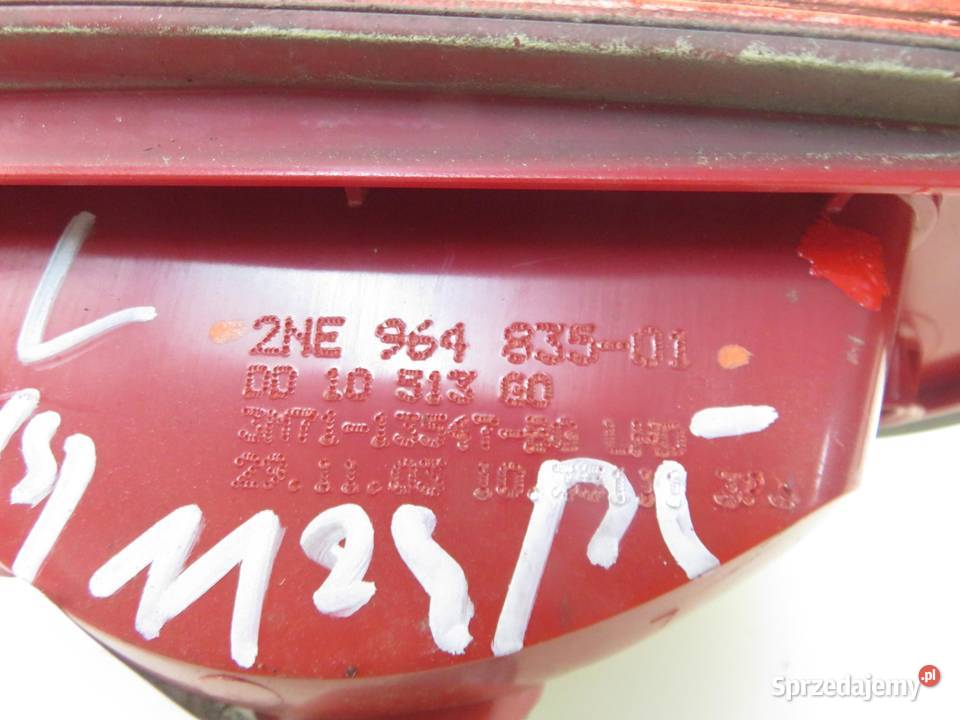 LAMPA LEWA TYLNA KLAPA MAZDA 2 I 2N396483501