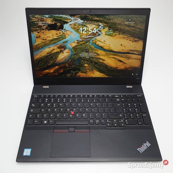 Laptop Lenovo P52s Full HD i58gen 8GB 512GB SSD matowa Wrocław sprzedam