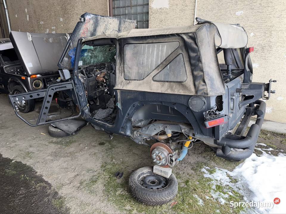 Jeep wrangler rubicon 2017r części zderzak Chojnice