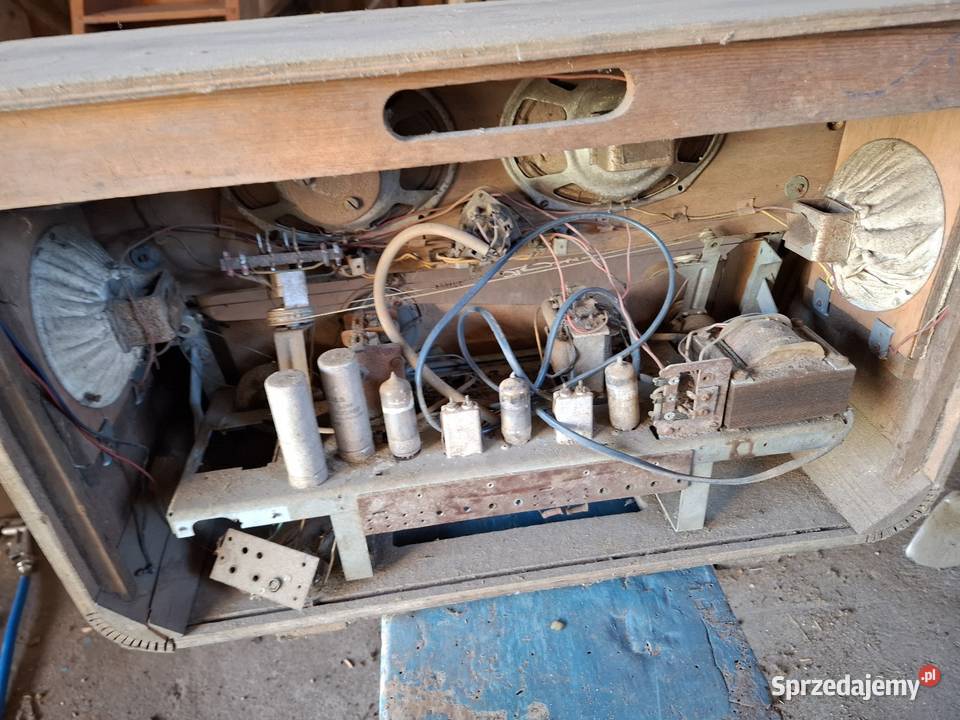 Starocia żelazko piecyk adapter frania radio mazowieckie Sadowne