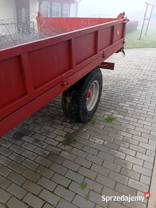 przyczepa jednoosiowa do ciągnika Osprzęt roboczy Gorlice