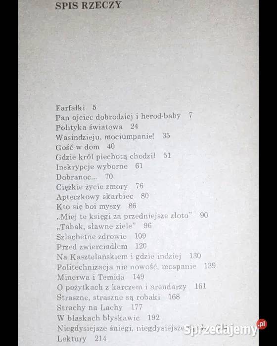 Farfałki staropolskie Andrzej Hamerliński