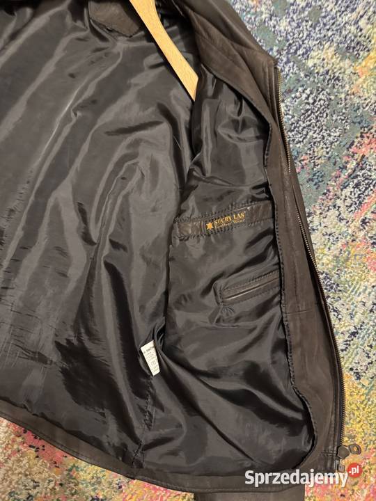 Kurtka skórzana męska xl Suchy Las gruba skóra Kalisz sprzedam