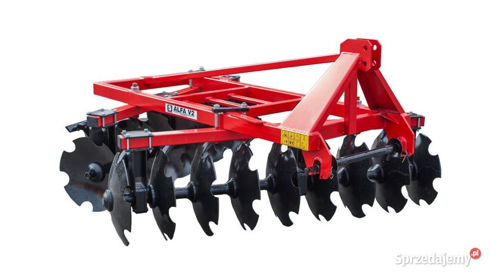 2x8 18 m Brona talerzowa Strumyk Alfa Transport nieuszkodzony Kalisz