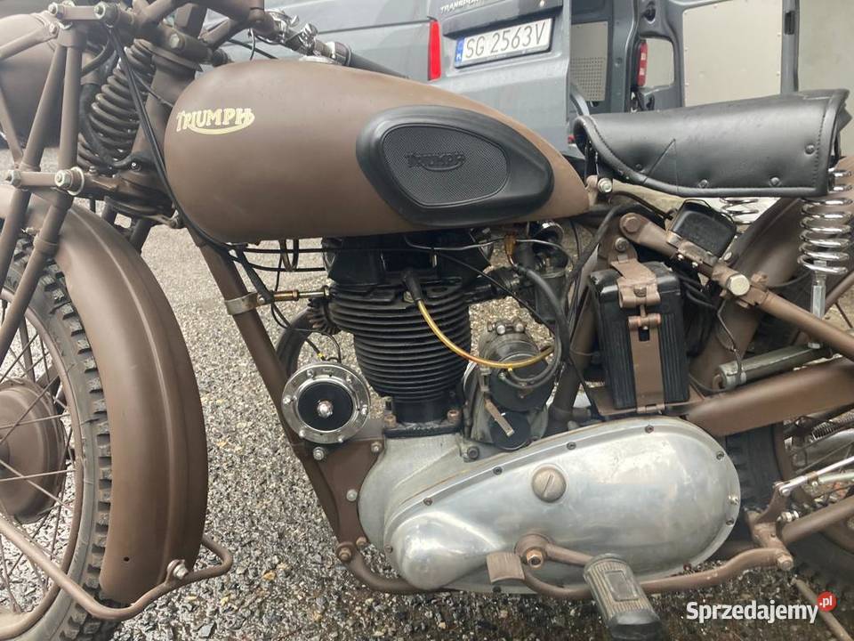 Triumph 3HW Military 1943 Rzeszów