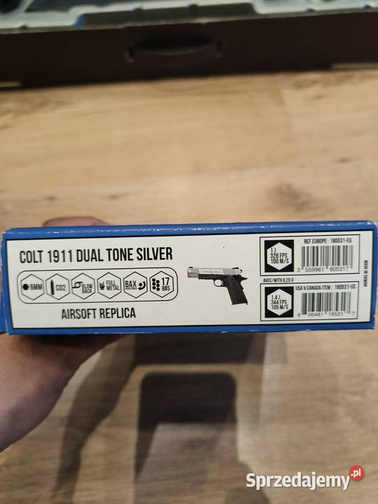 COLT 1911 Dual Tone replika airsoft CO2 śląskie Zabrze