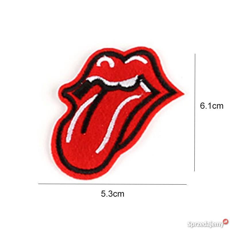 Znaczek metalowy przypinka The Rolling Stones Pozostałe Starachowice