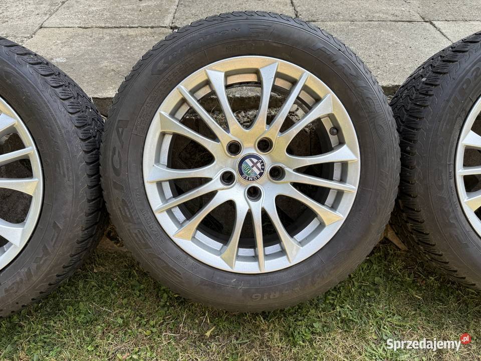 Koła zimowe 5x110 R16 Alfa Romeo 7J ET34 65mm Brzozów