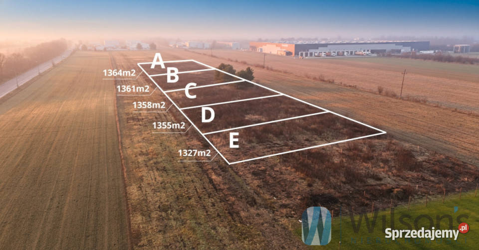 Do sprzedaży działka 1327m2 Cząstków Mazowiecki utwardzona Sprzedaż mazowieckie