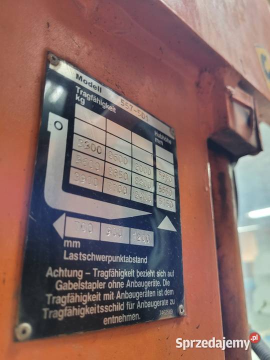 Wózek STEINBOCK 5575D1 Wózki widłowe Łochocin