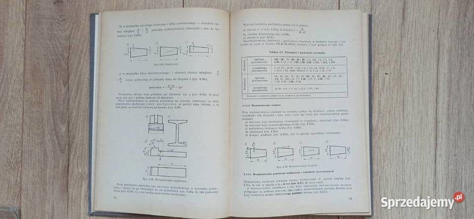 Rysunek techniczny maszynowy Tadeusz Dobrzański Książki i Podręczniki Kraków sprzedam