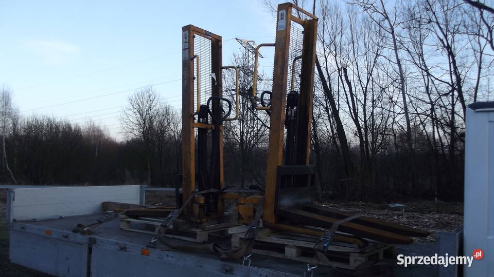 podnosnik hydrauliczny masztowy reczny udzwig 1 Magazynowanie Łaziska Górne