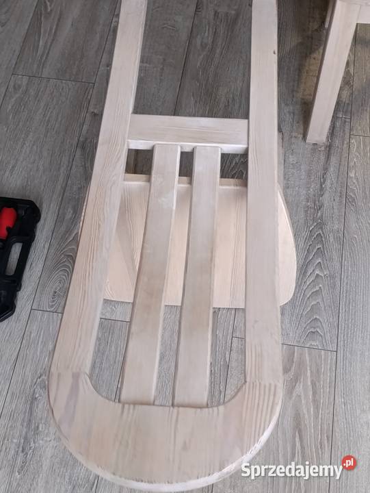 drewniane krzesło do jadalni w jasnym Poznań sprzedam