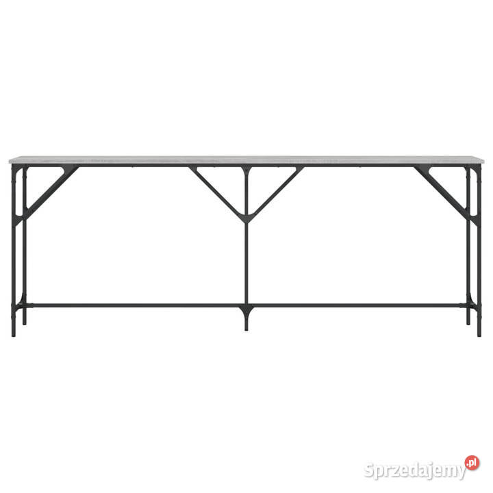 Stolik konsolowy szary dąb sonoma 200x29x75 mazowieckie sprzedam