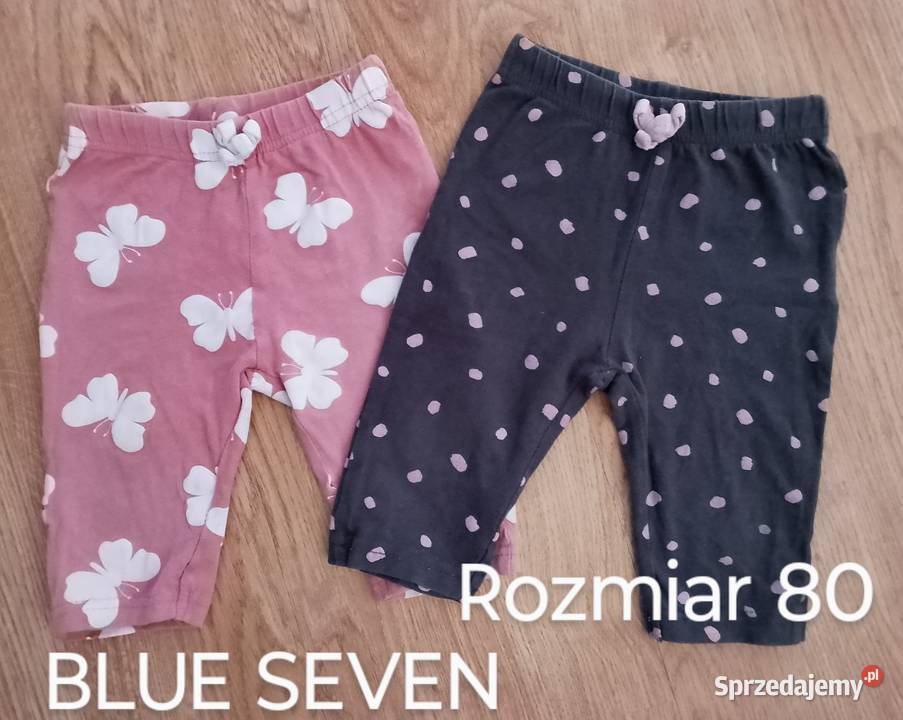 Zestaw krótkich spodenek dziewczęcych rozmiar 80 dziewczynka