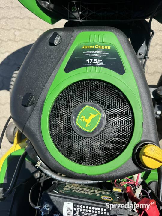 Traktorek kosiarka John Deere E100 BriggsStrat z podlaskie Białystok