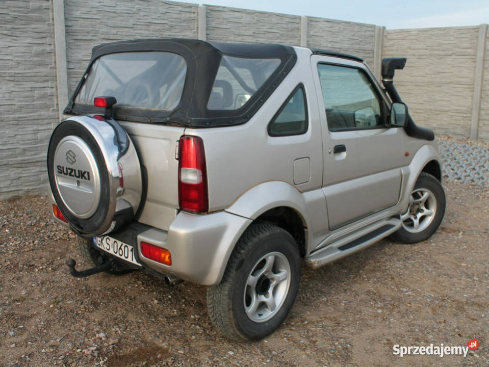 Suzuki Jimny 13 Benzyna 80 4X4 Cabrio NAPĘDY pomorskie Zielenin