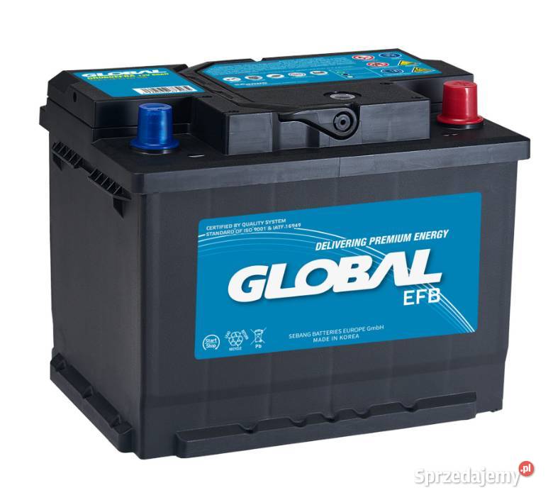 Akumulator Global EFB STARTSTOP 60Ah 560A PŁOCK osobowe Płock