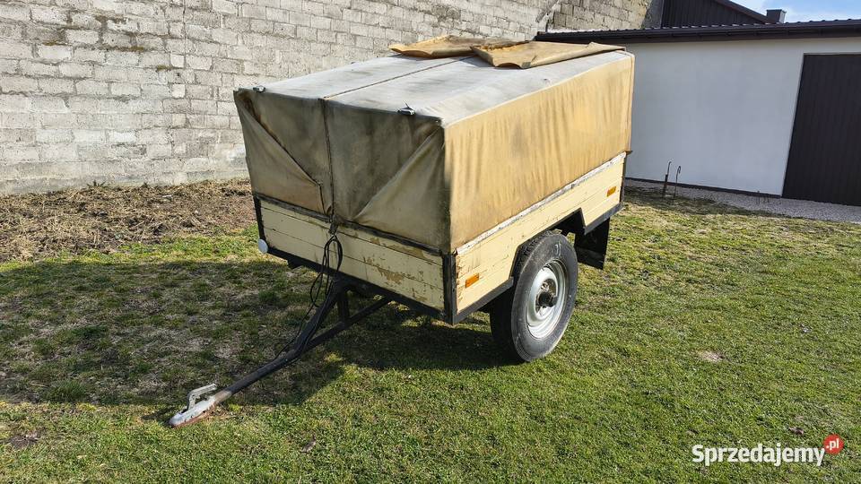 Przyczepka jednoosiowa