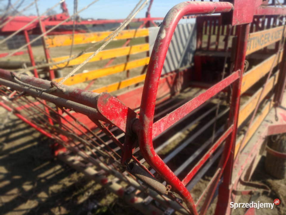Sprzedam przyczepę samozbierająca pottinger i Przyczepy rolnicze
