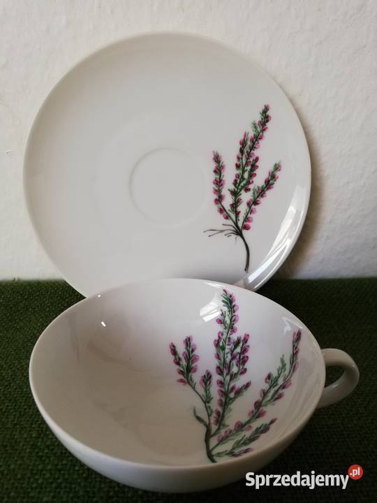 Filiżanka z podstawką porcelana Arzberg Gorlice