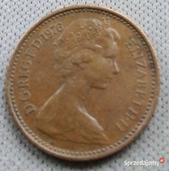 WIELKA BRYTANIA12 PENNY1976 r Legionowo