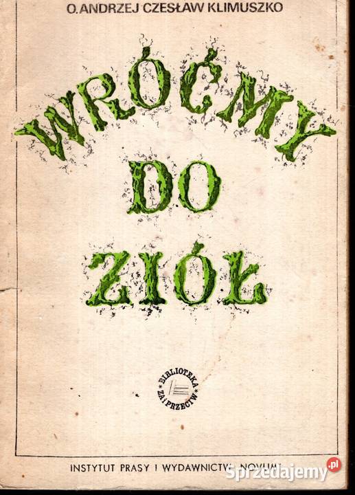 Wróćmy do ziół Klimuszko Goleniów sprzedam