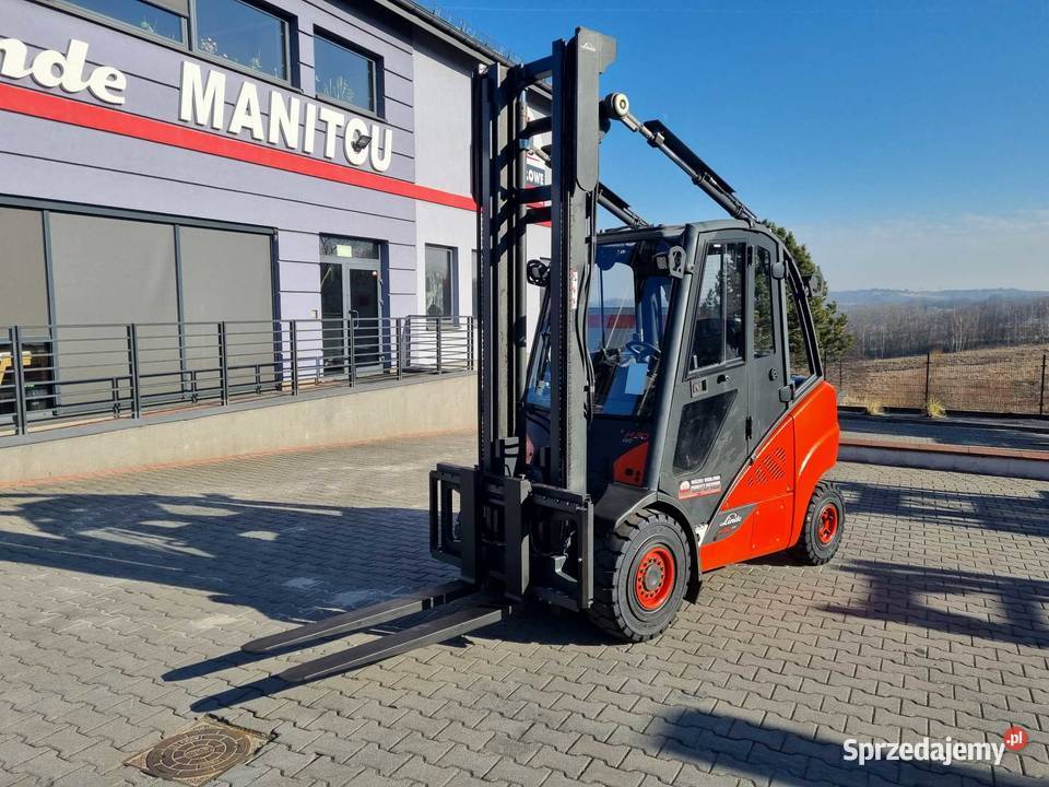 Wózek widłowy Linde H30D02 Przesuw boczny BD2328 Wózki widłowe Mogilany