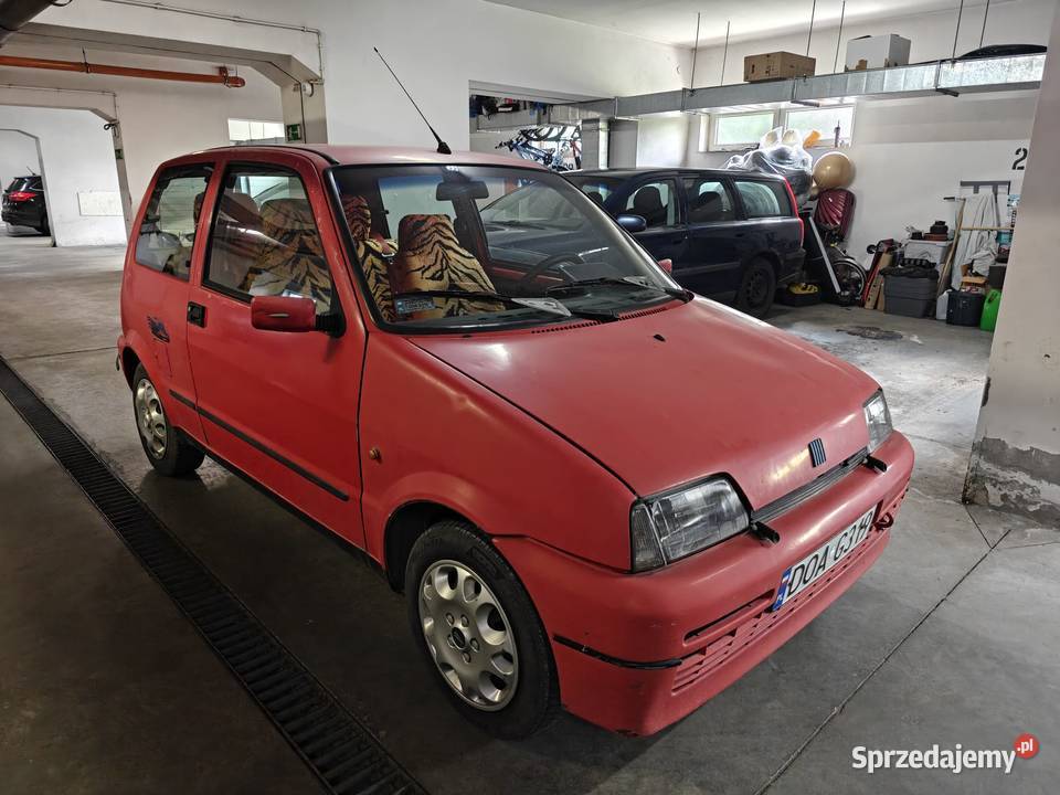 Fiat Cinquecento 11 Sporting Zarejestrowany w Polsce dolnośląskie Wrocław