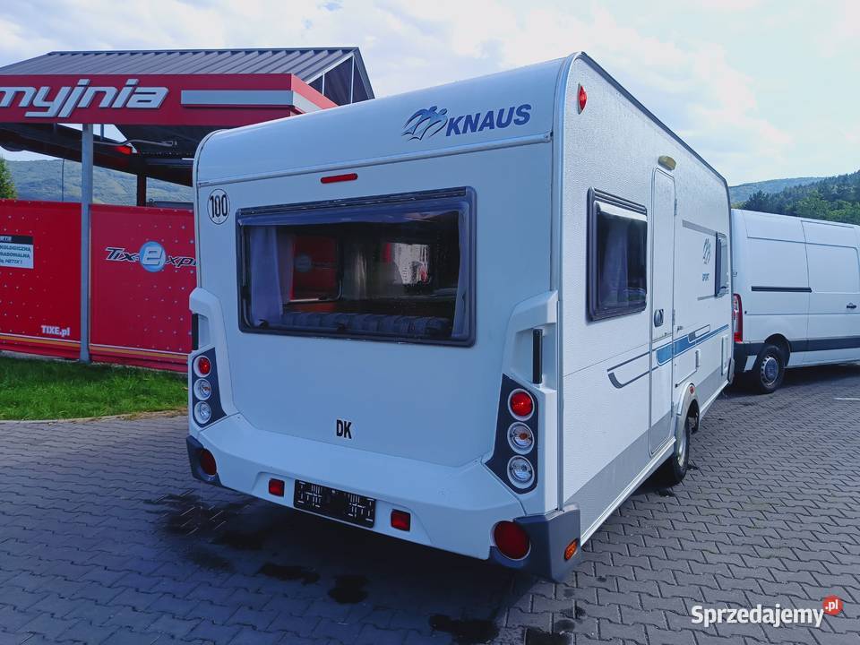 przyczepa kempingowa KNAUS 2007 solar campingowa KNAUS Międzybrodzie Bialskie