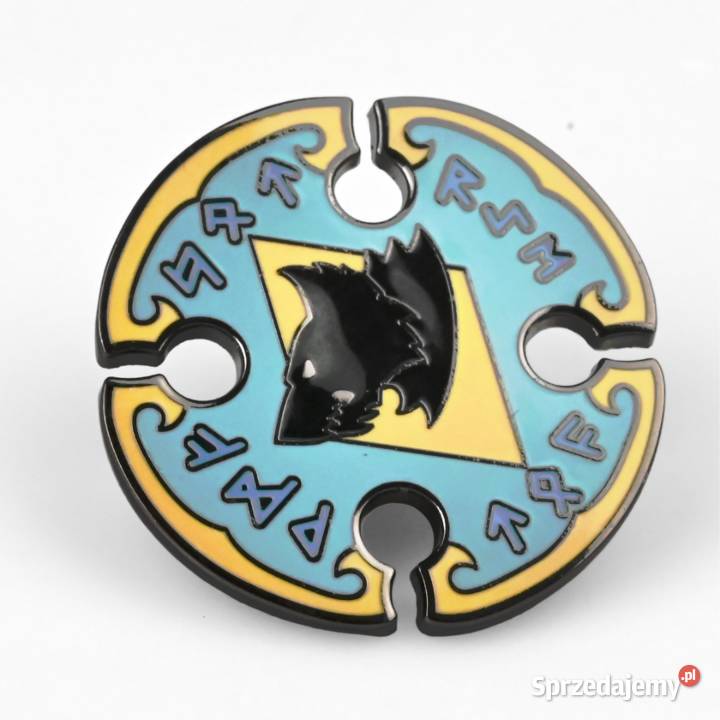 Space Wolves 4 Metal Przypinka Warhammer 40k Szczecin