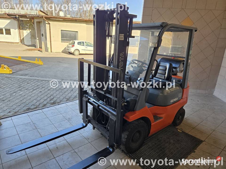 Wózek Widłowy TOYOTA 7FG15 Pozycjoner wideł Mysłowice sprzedam