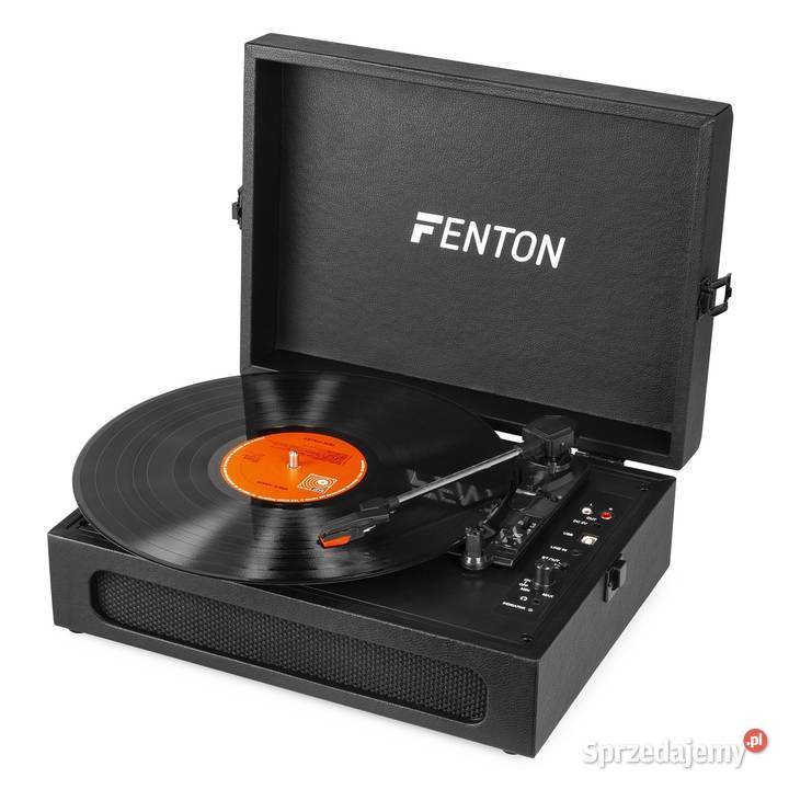 Gramofon w walizce z wbudowanymi głośnikami Poznań