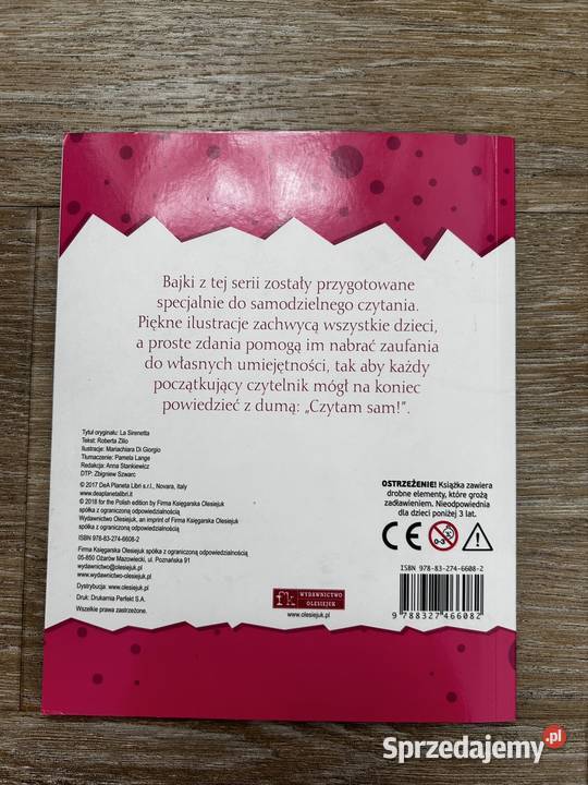 Czytam sam mała Syrenka książka do nauki Wyszków