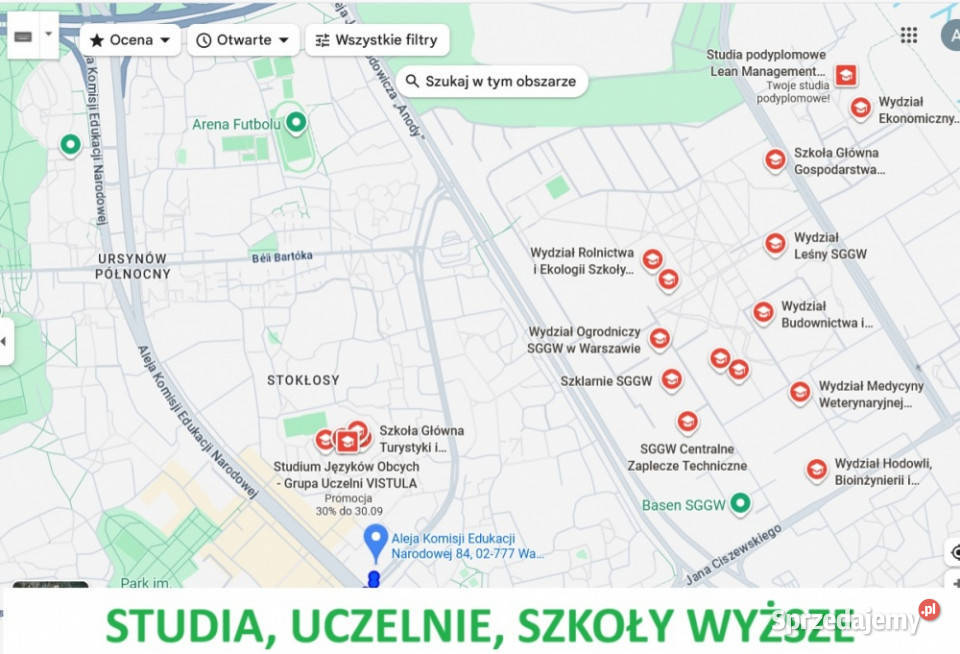 Metro Stokłosy 2 pokoje z widokiem na panoramę Warszawa