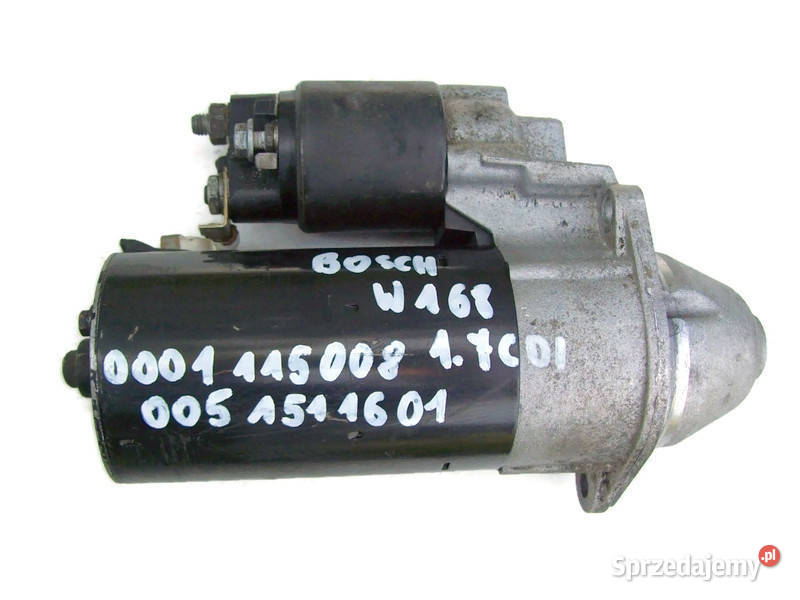 Mercedes Aklasa W168 17 CDI Rozrusznik Bosch Mińsk Mazowiecki