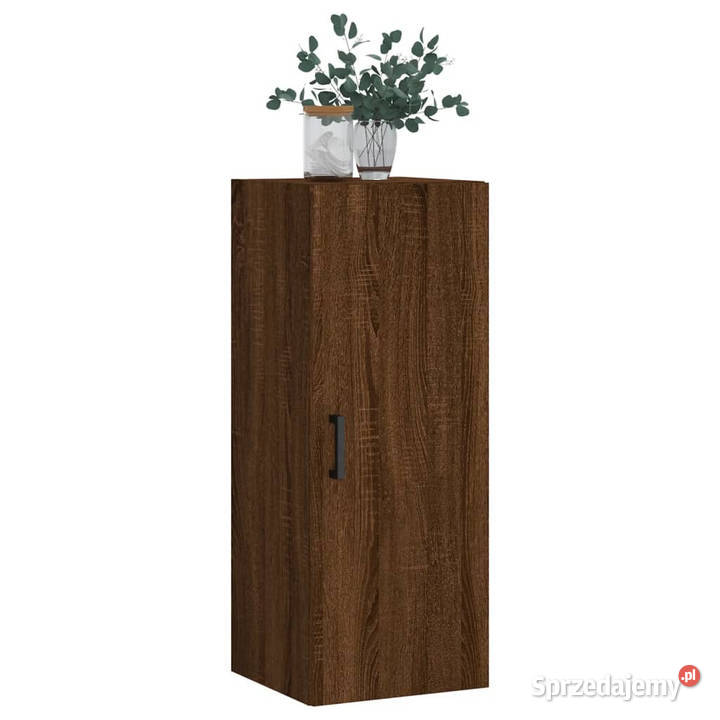 Szafka wisząca brązowy dąb 345x34x90 WM828859 Warszawa