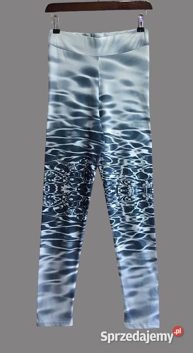 Legginsy damskie sportowe spodnie elastyczne Rozmiar 34(XS) Chrzanów