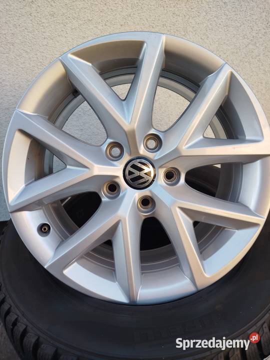 B017 KOŁA ALUFELGI Nowe 5x112 Zima 20555R16 Vw Bąków