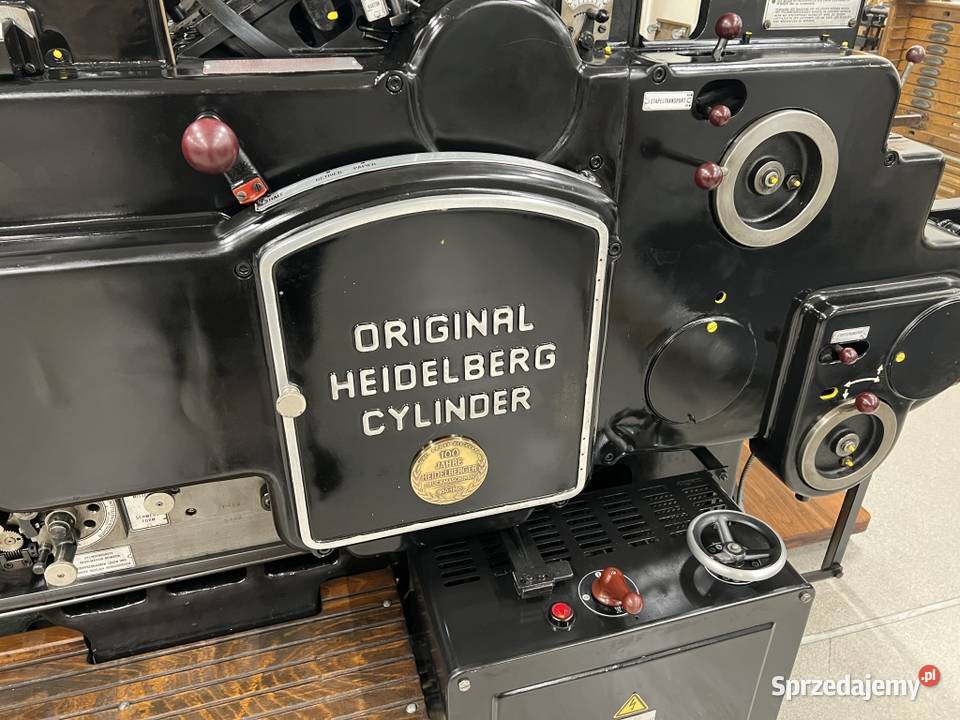 Automat do sztancowania Heidelberg Cylinder S Radom